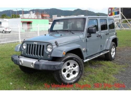 Jeep Sahara Wrangler Unlimited del 2014 Ãnico